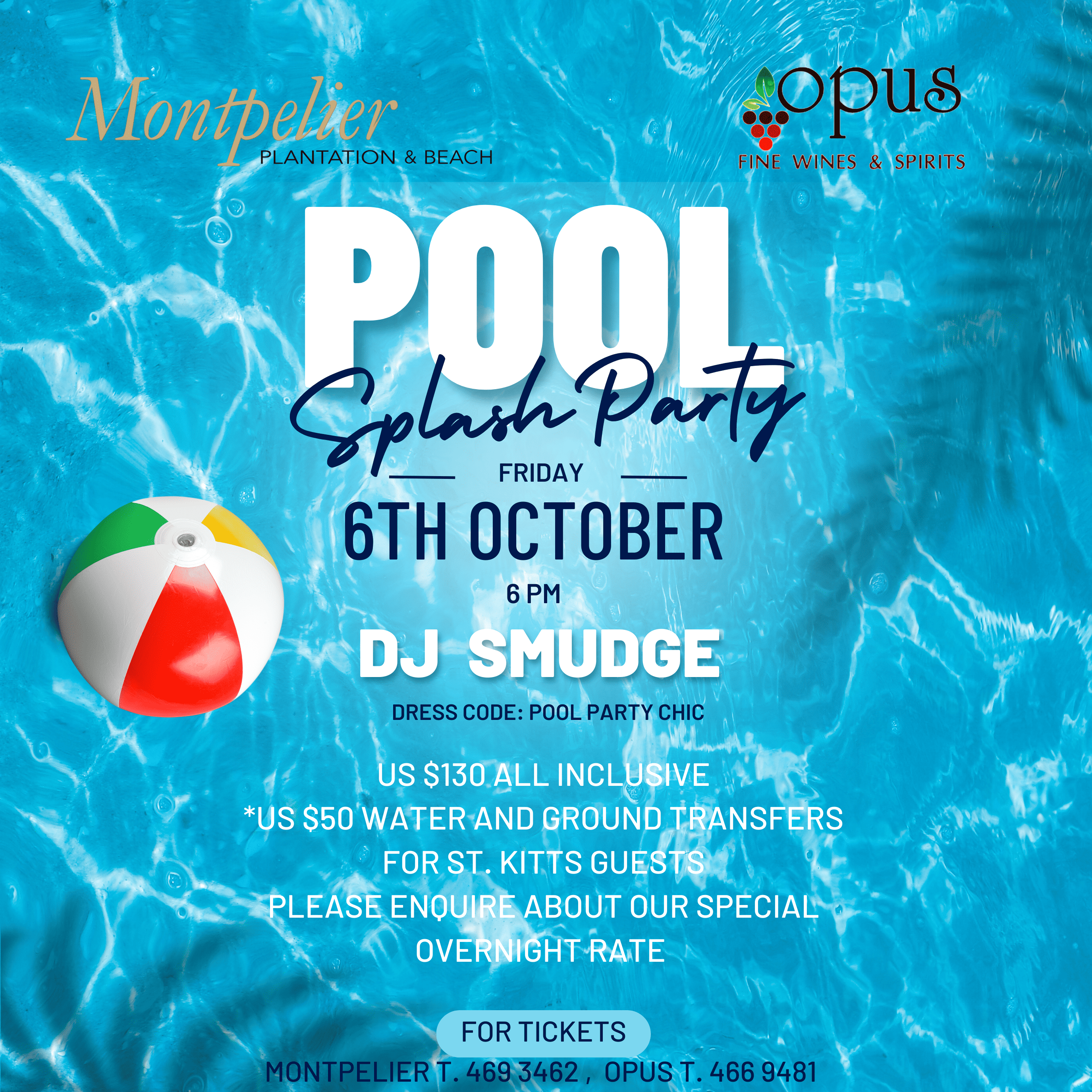 Montpelier Splash Pool Party