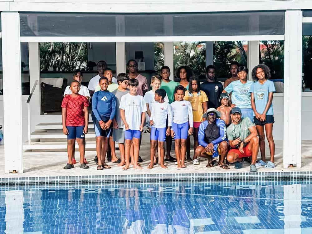 A Splash of Support for Young Athletes on Nevis